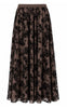 Say INA Copenhagen Nederdel - Sophia Mesh - Brown Flower