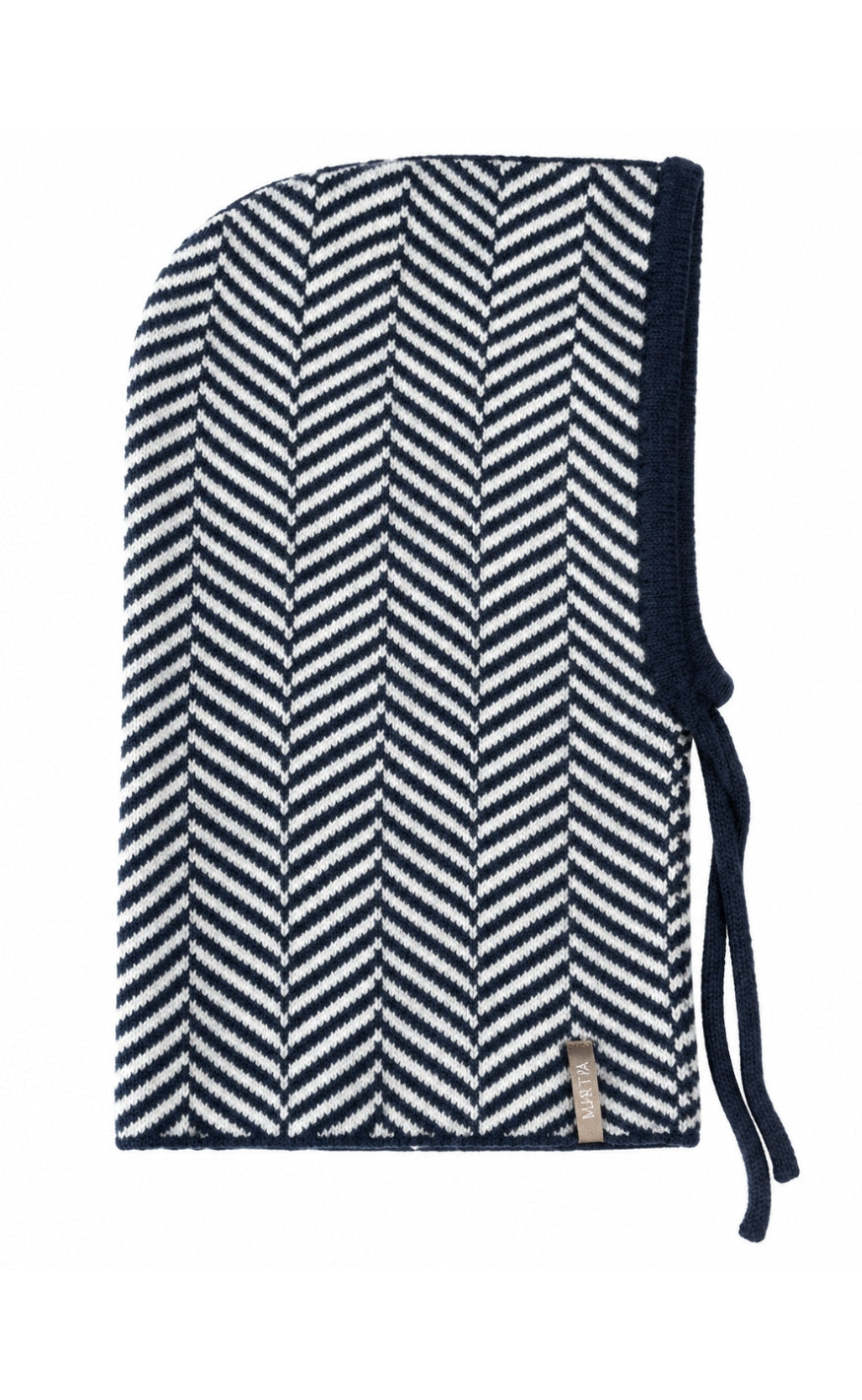 Marta Du Chateau Balaclava - Aliza - Blue/Beige
