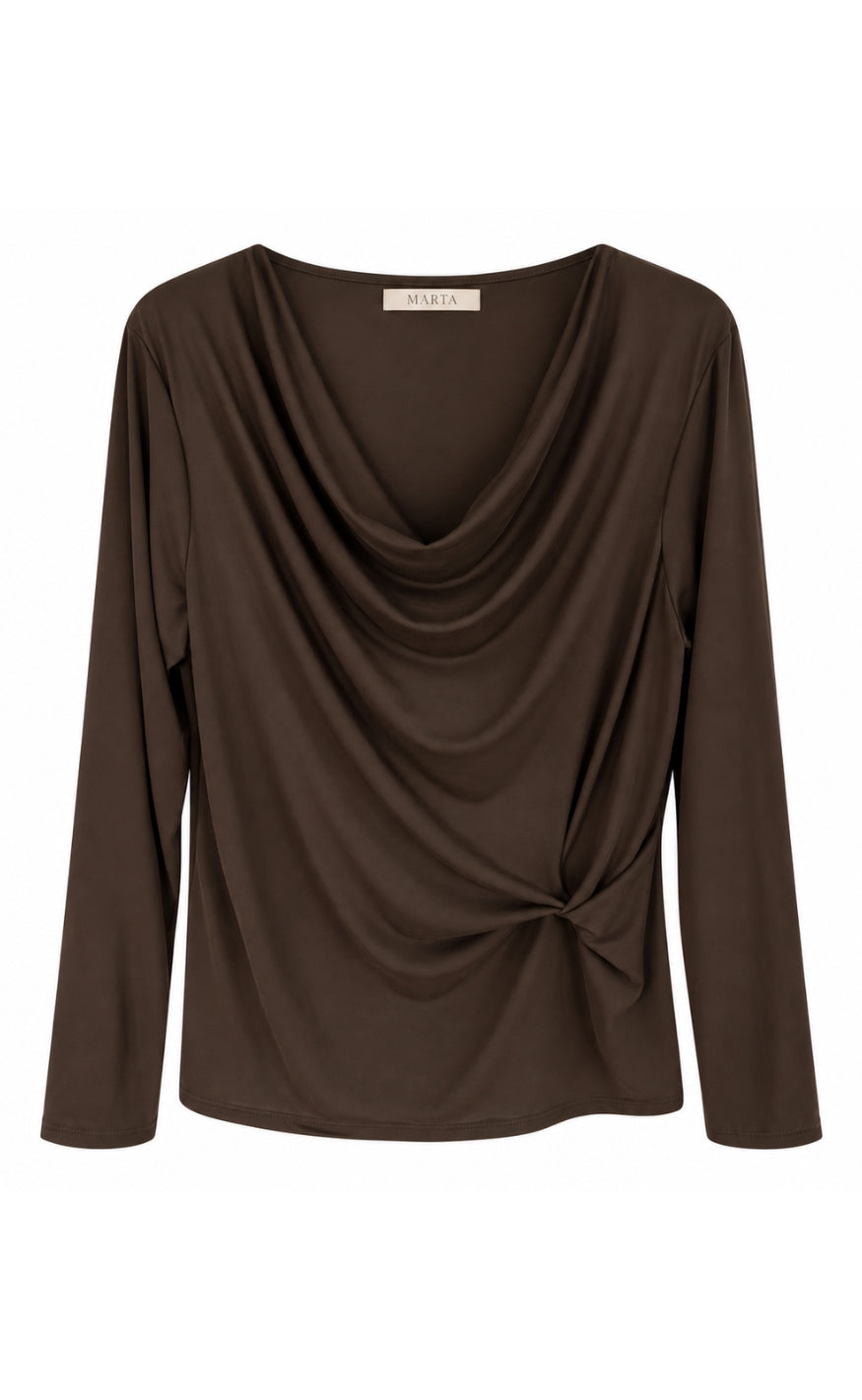 Marta Du Chateau Bluse - Soletta - Moro