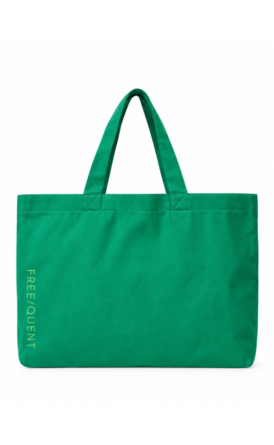 Freequet Veske - Canvas - Deep Forest w. Sharp Green