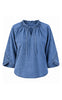 Say INA Copenhagen Bluse - Brynlee - Blue Denim
