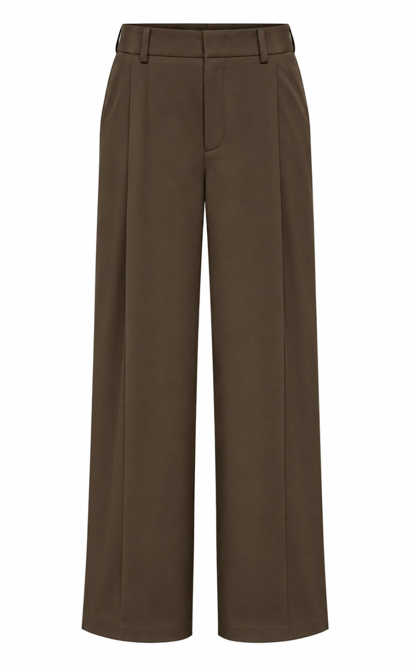 Say INA Copenhagen Bukser - Leonie - Dark Brown