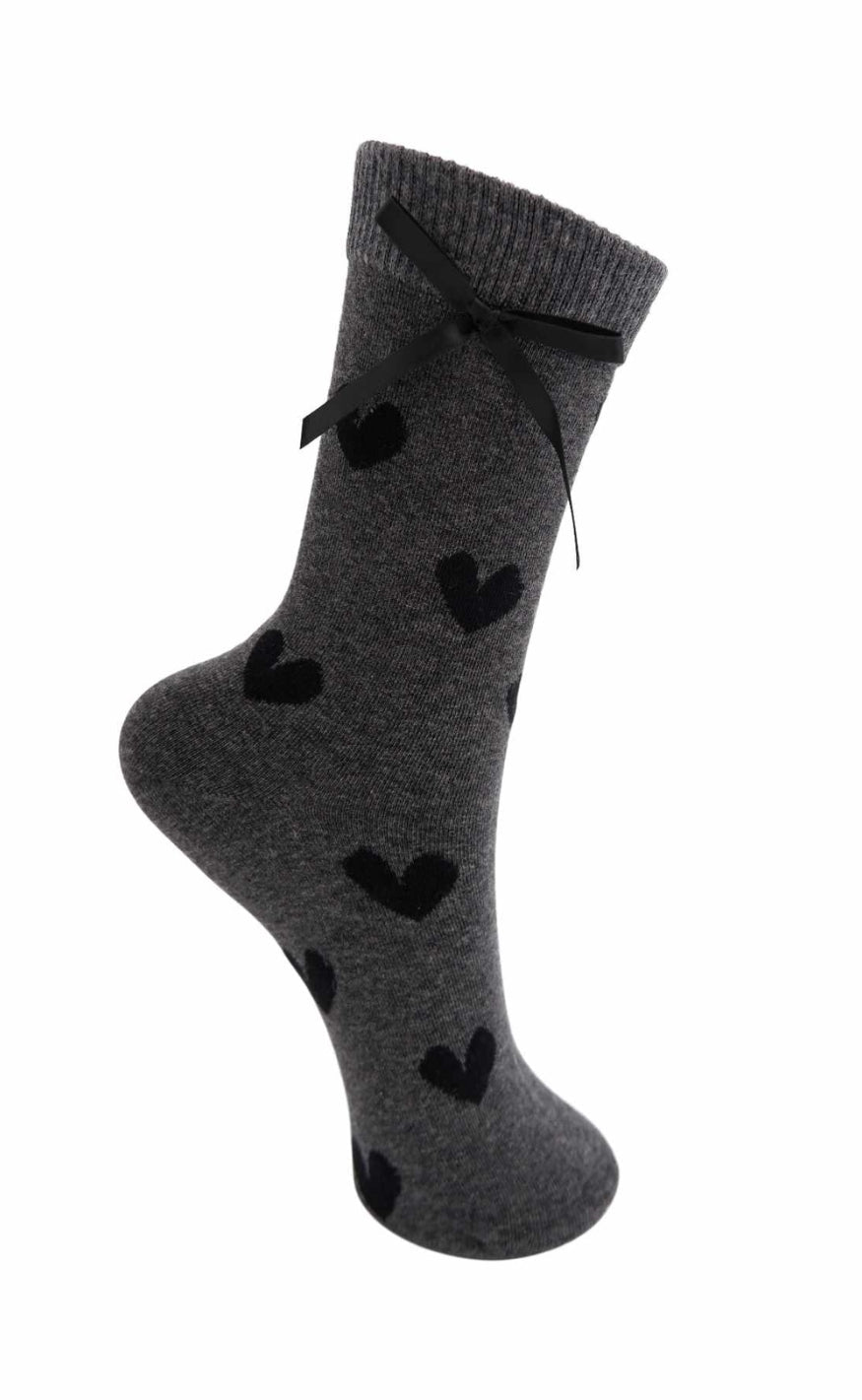 Black Colour Strømper - Elina - Dk. Grey