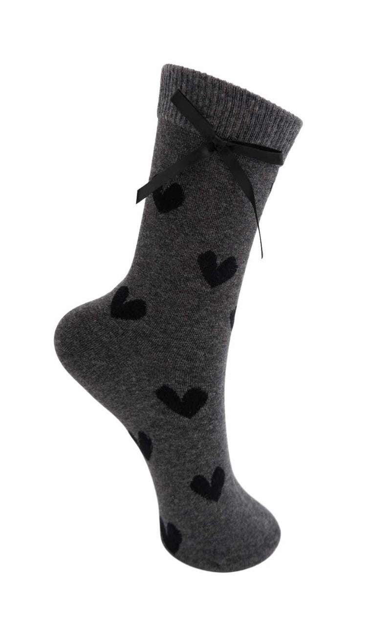 Black Colour Strømper - Elina - Dk. Grey
