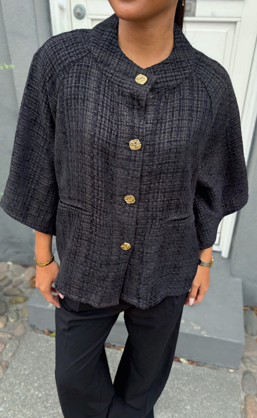 Say INA Copenhagen Cardigan - Kimmi - Black