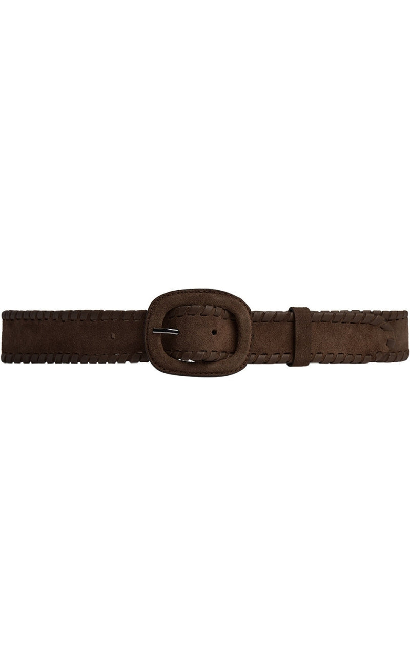 Depeche Belte - Jeans Suede - Chocolate