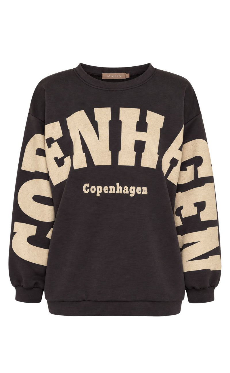 Marta Du Chateau Sweatshirt - Hibiscus - Moro/Fango