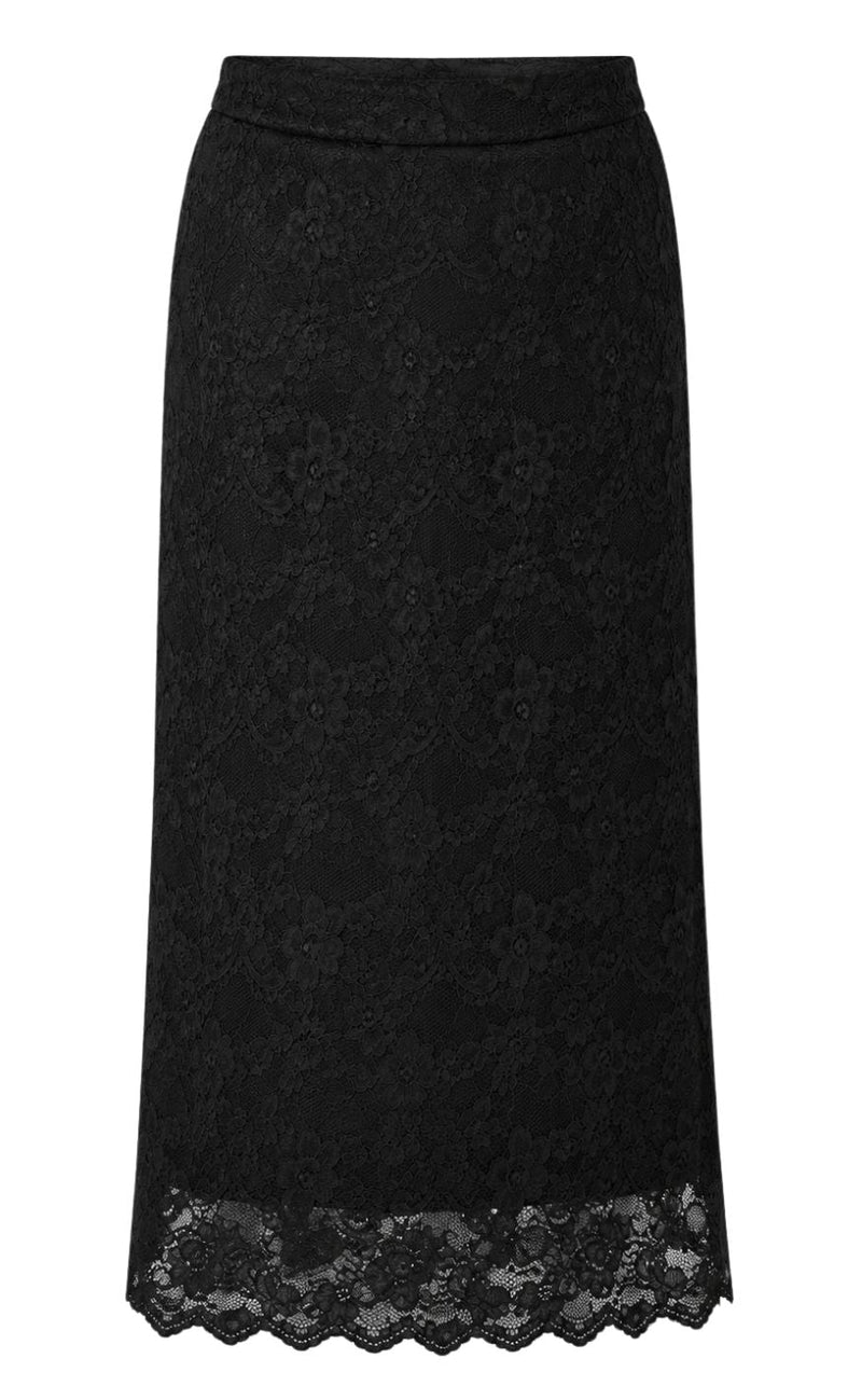 Say INA Copenhagen Skjørt - June - Black Lace