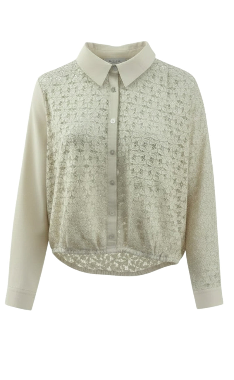 Continue Skjorte - Kit Lace - Off White