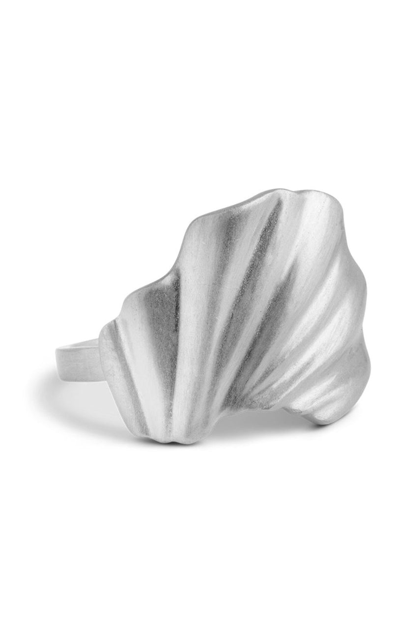 ENAMEL Copenhagen Ring - Wave - Silver Colour