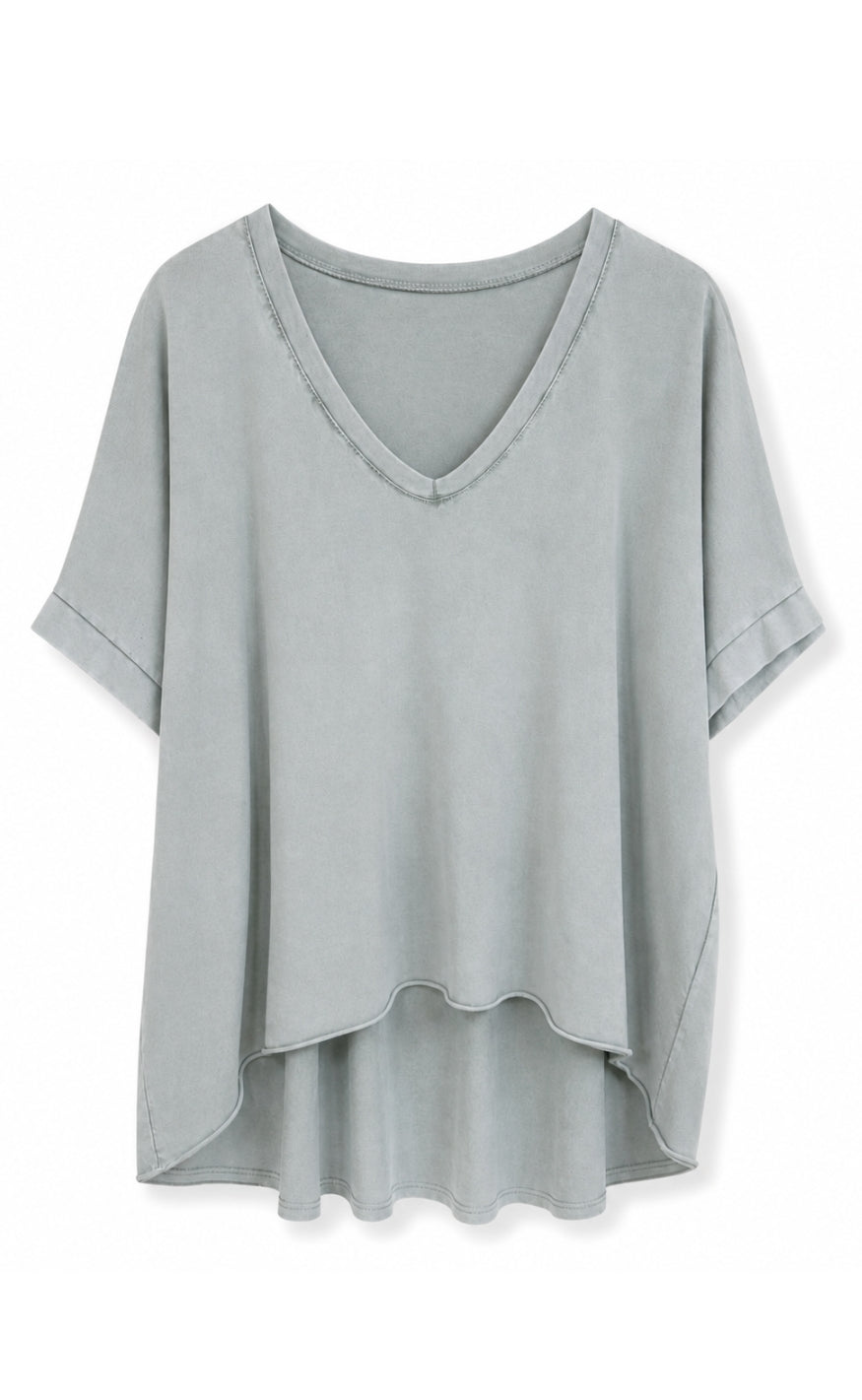 Marta Du Chateau T-shirt- Eliska - Kaki