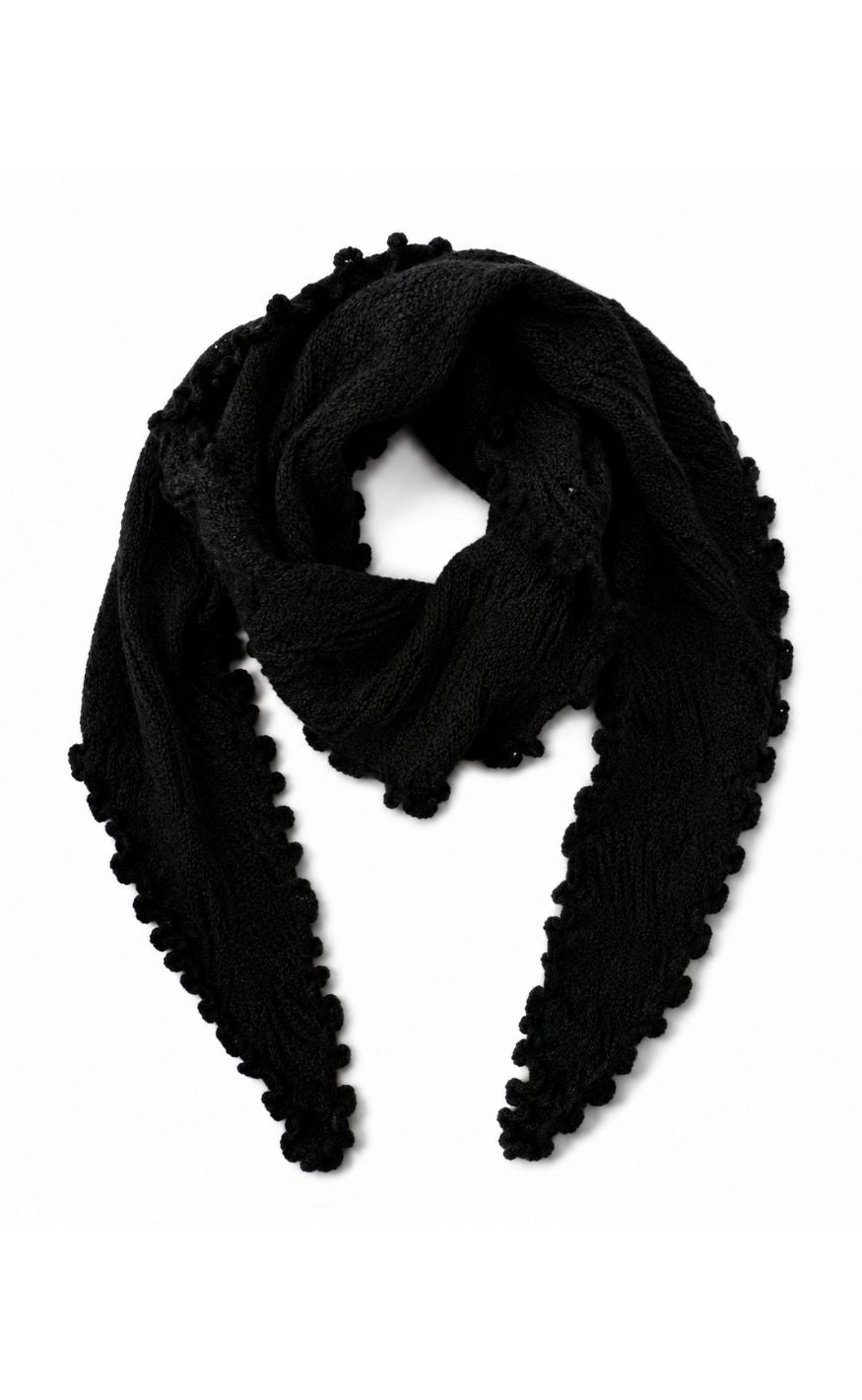 Say INA Copenhagen Skjerf - Blossom - Black