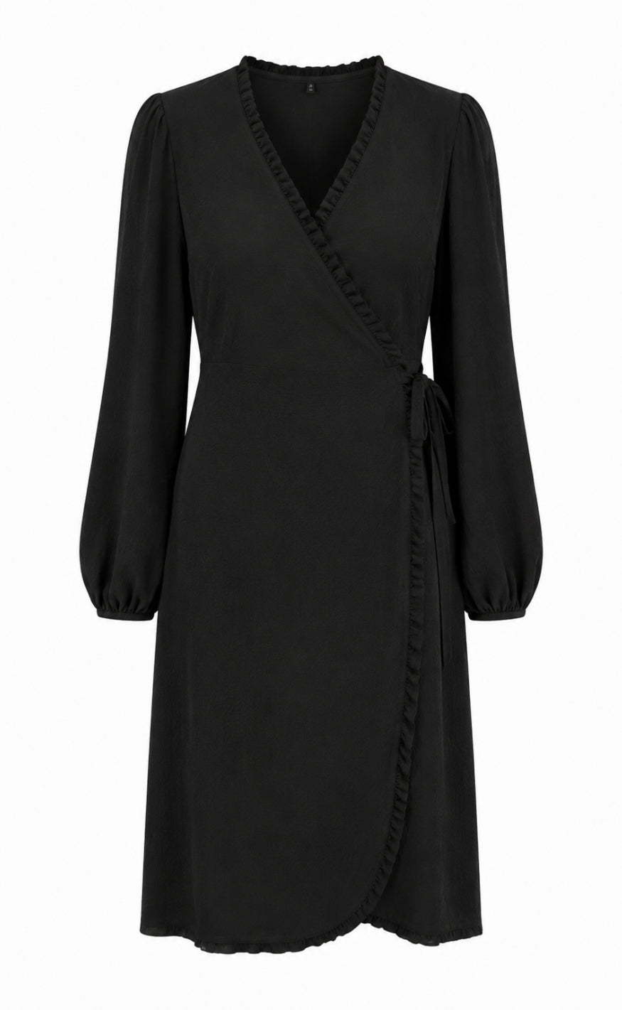 Say INA Copenhagen Kjole - Catja Wrap - Black