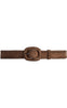 Depeche Belte - Jeans Suede - Dark Camel