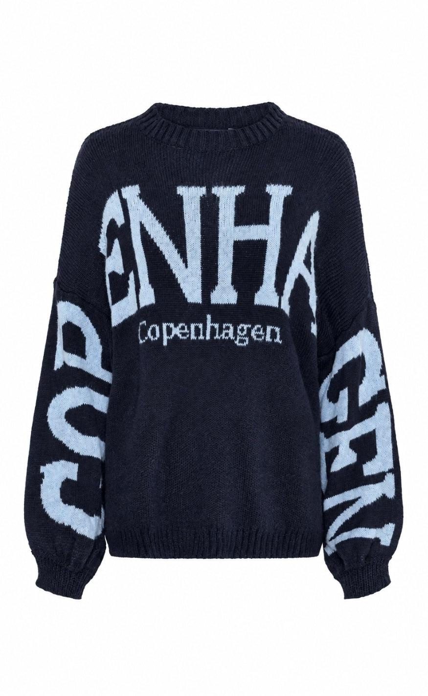 Marta Du Chateau Genser - Aria - Navy/Light Blue
