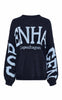 Marta Du Chateau Strikk - Aria - Navy/Light Blue
