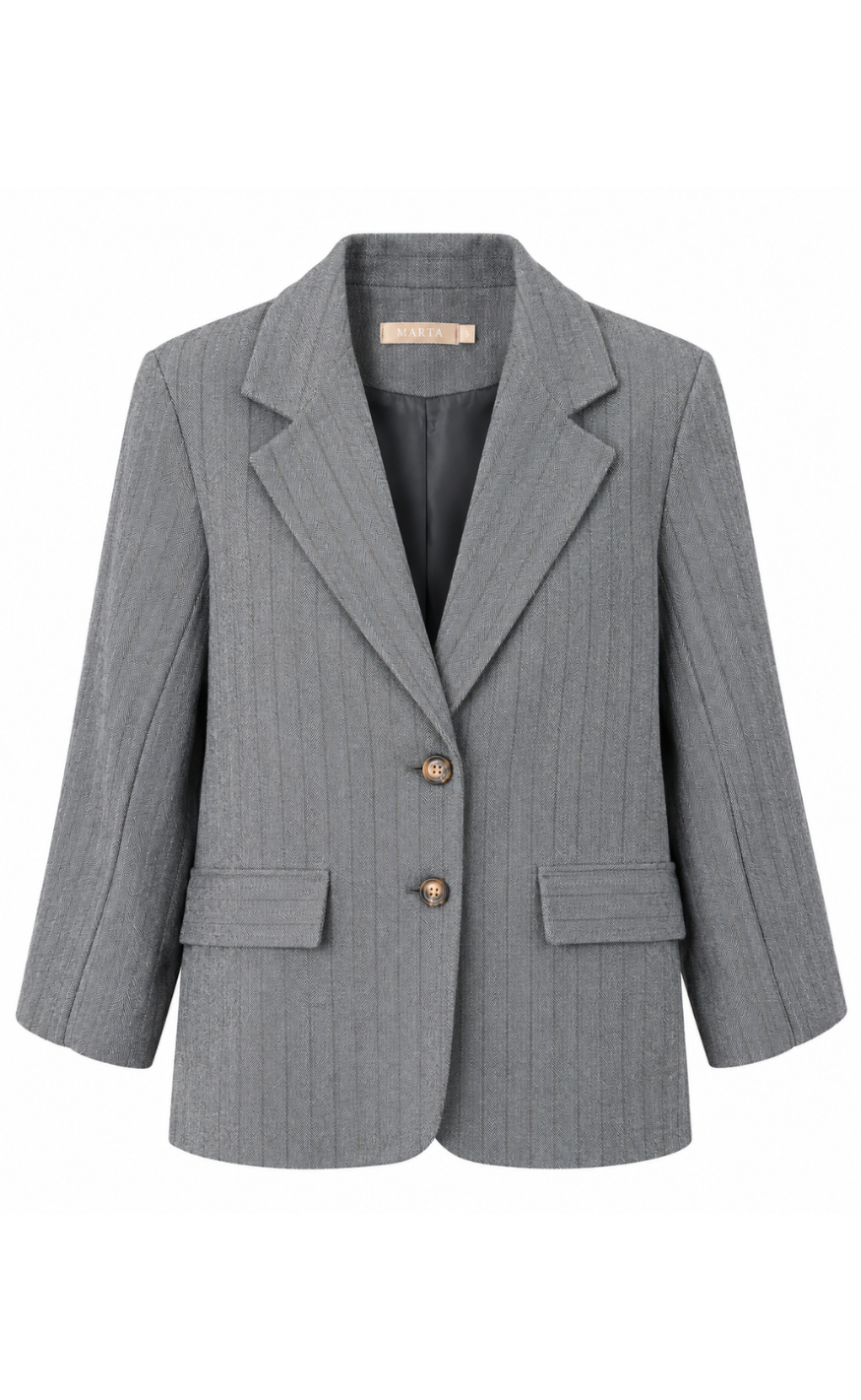 Marta Du Chateau Blazer - Senna - Grey