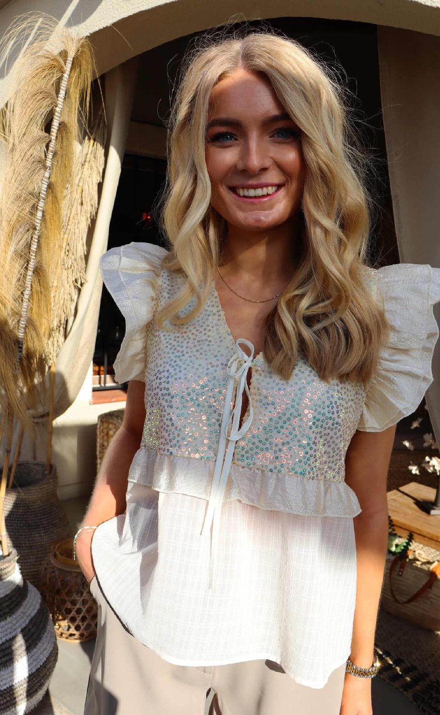Liberte Bluse - Nor - Ivory