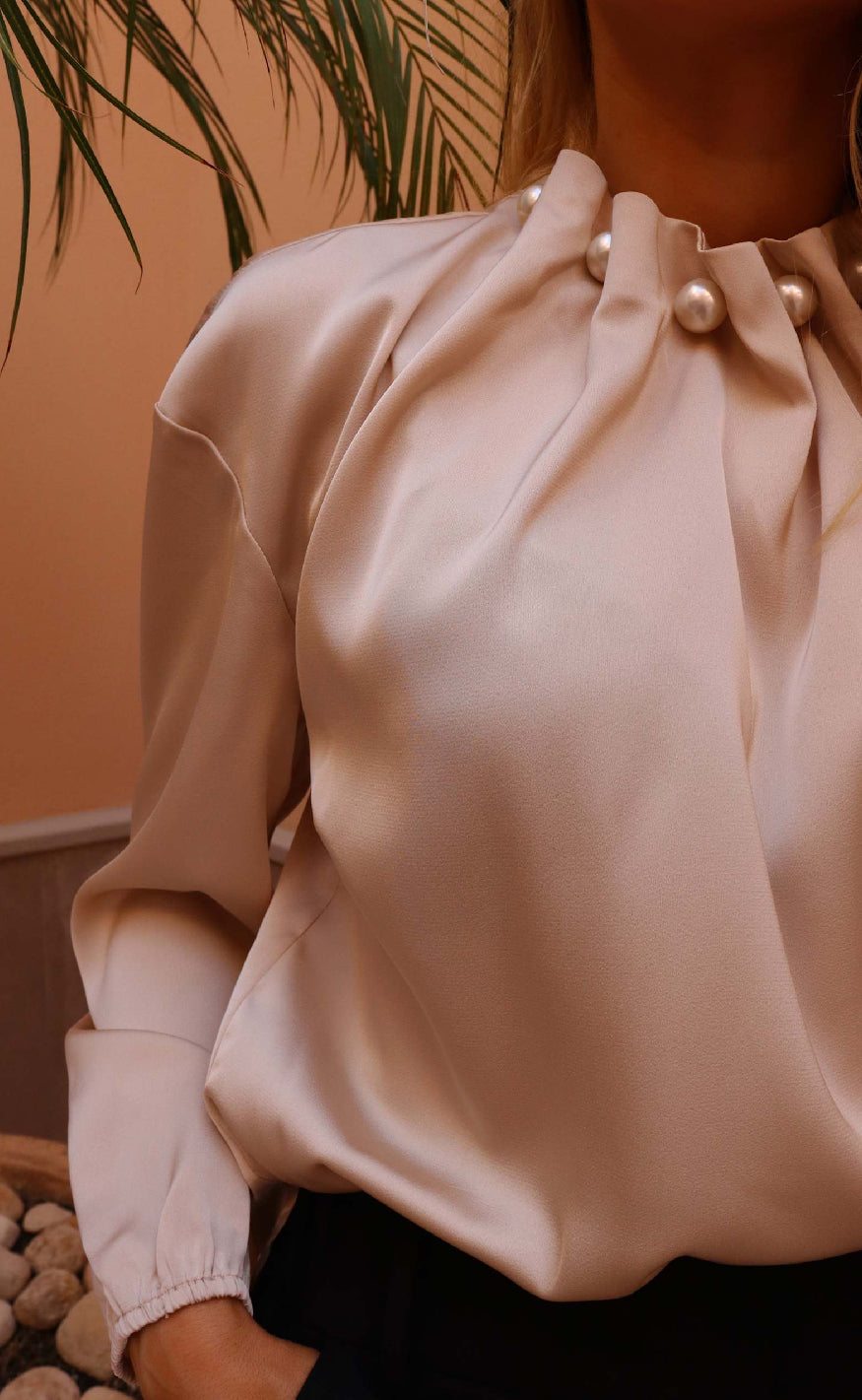 Liberte Bluse - Pip Pearl - Champagne