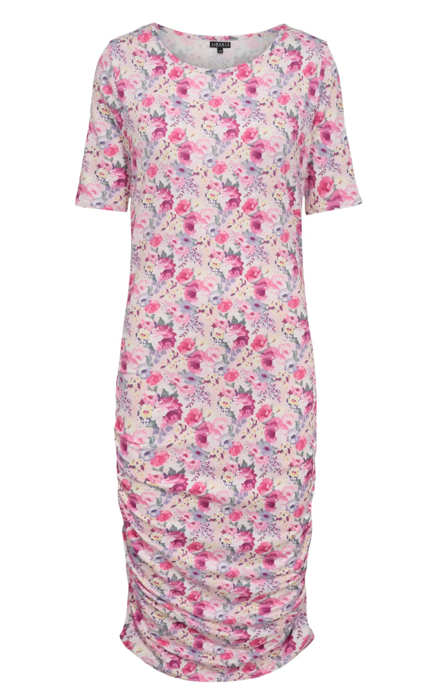 Liberte Kjole - Alma - Romantic Flowers