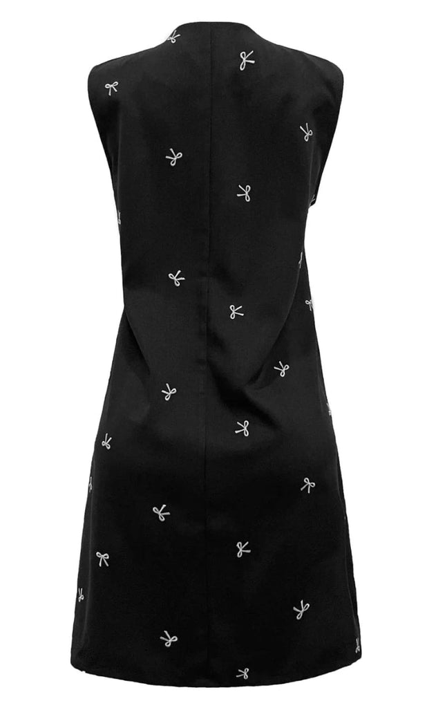 Liberte Kjole - Spir - Black Small Bows