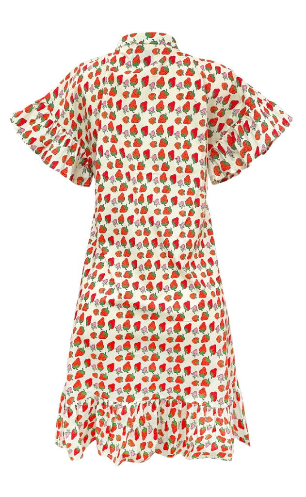 Liberte Kjole - Tia Frill - Strawberry