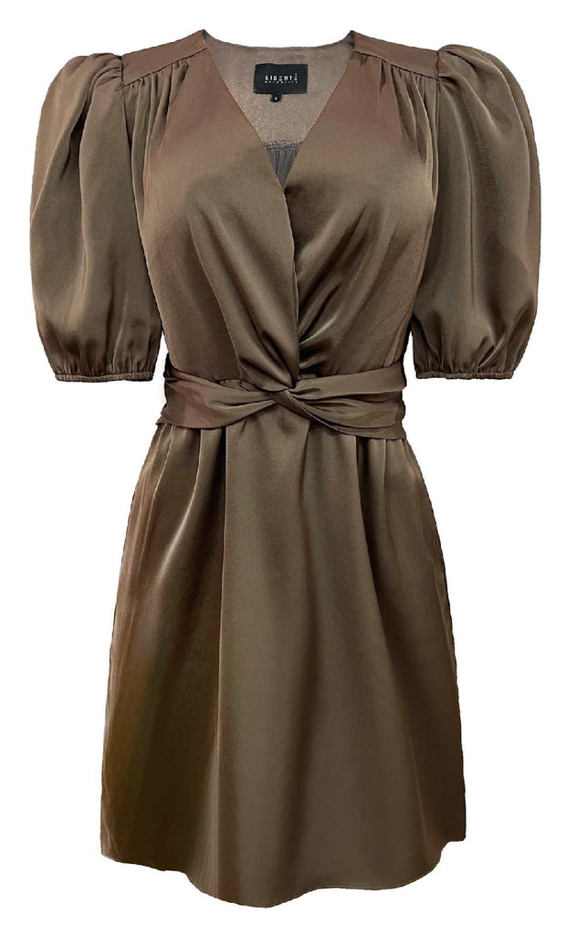Liberte Kjole - Tiki SS - Brown