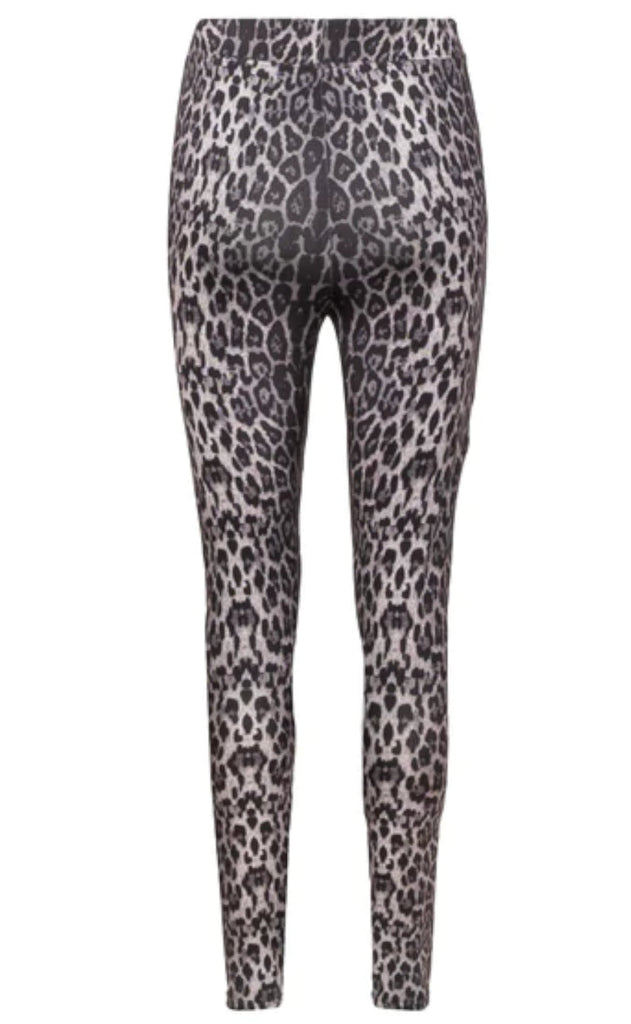 Liberte Leggings - Lotus - Grey Black Leo