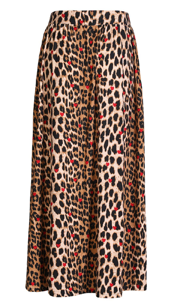 Liberte Skjørt - Alma Loose  - Lux Leo/Red Heart