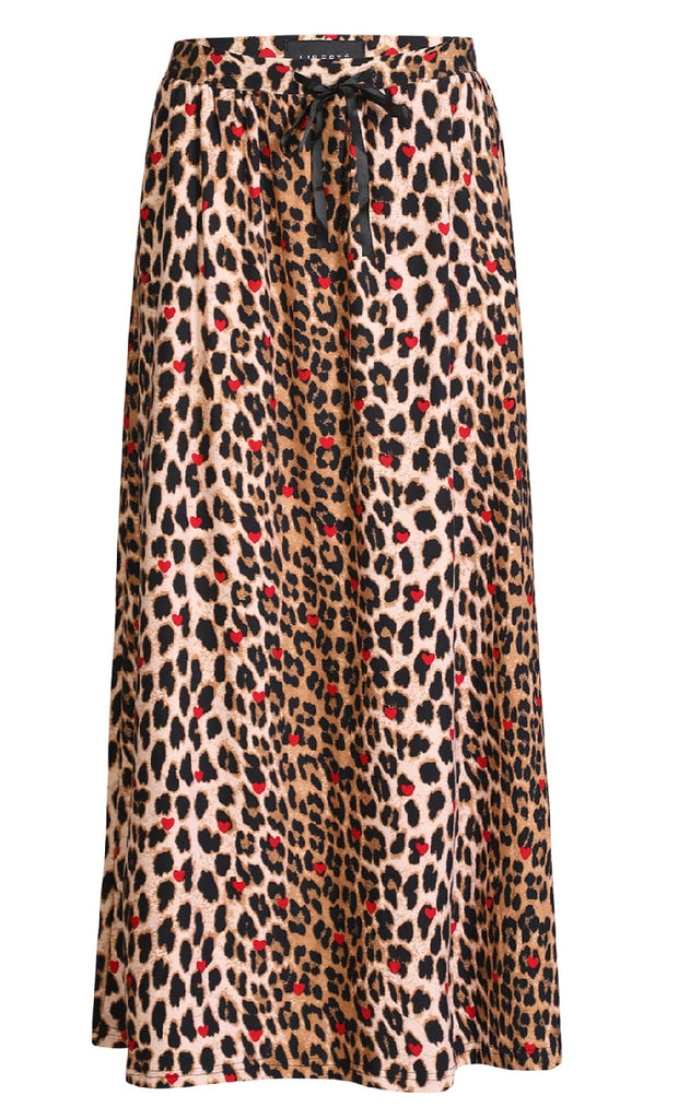 Liberte Skjørt - Alma Loose  - Lux Leo/Red Heart