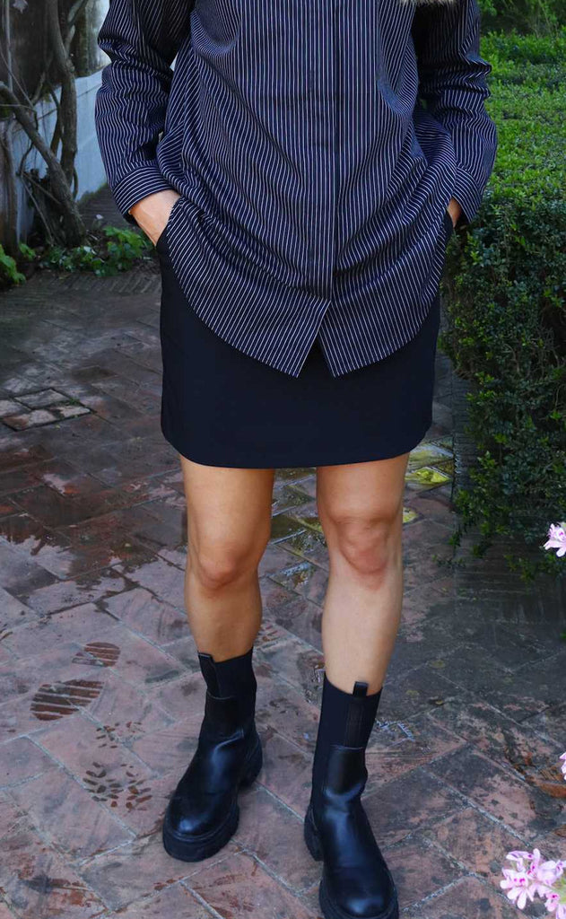 Liberte Skjørt - Frede Short - Black