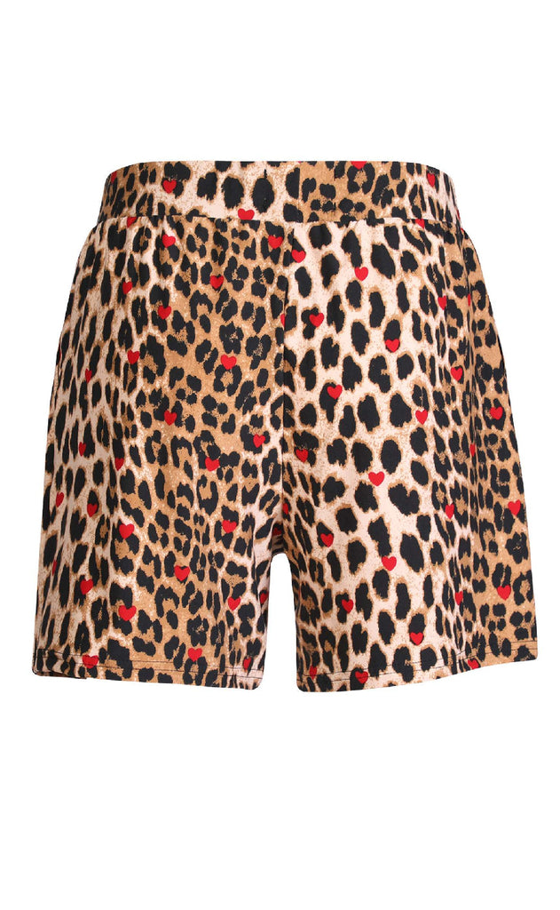 Liberte Shorts - Alma - Lux Leo/Red Heart