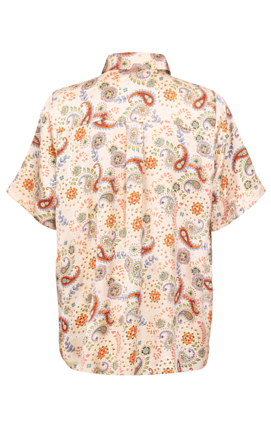 Liberte Skjorte - My - Sand Paisley