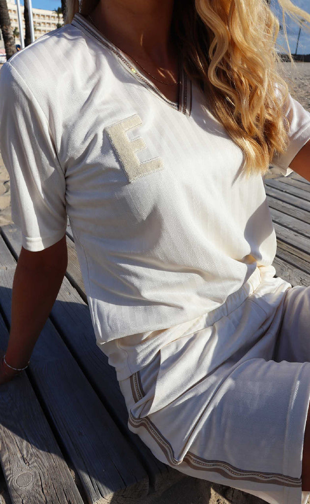 Liberte T-shirt - Felia - Creme Simili
