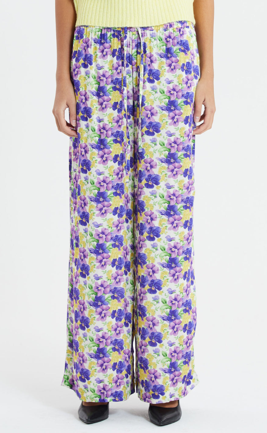 Lollys Laundry Bukser - Liam - Flower Print