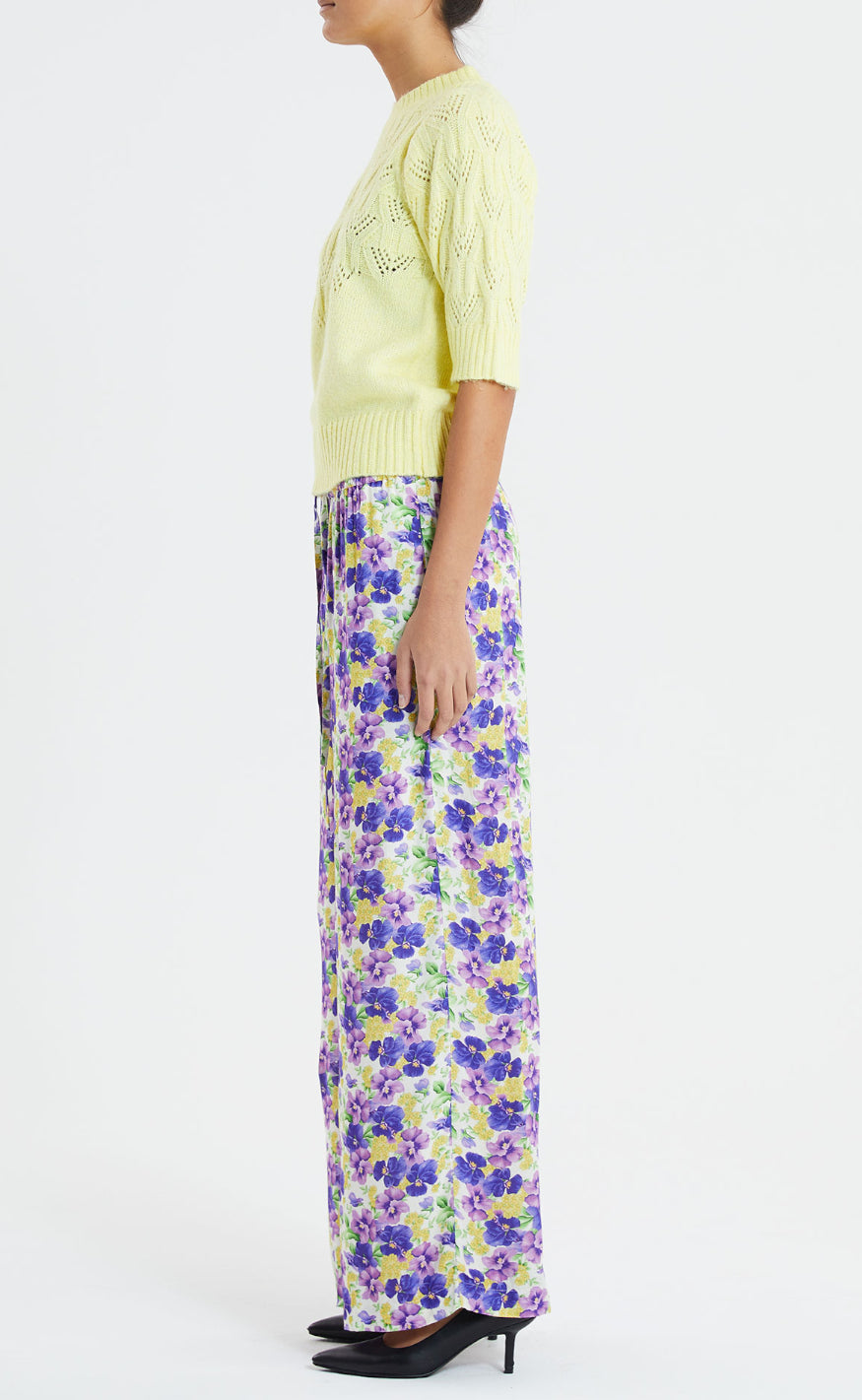 Lollys Laundry Bukser - Liam - Flower Print