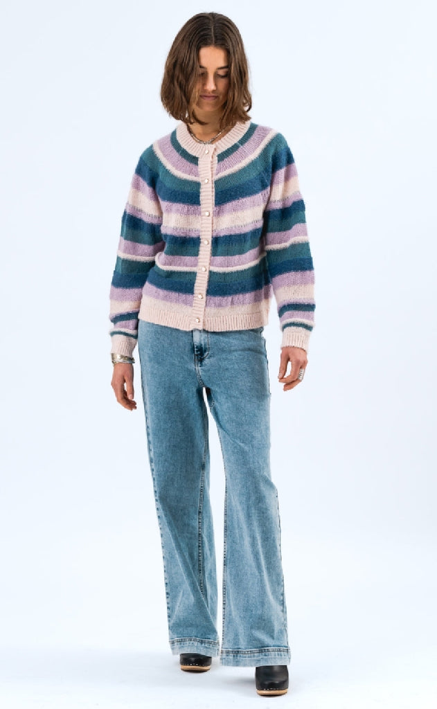 Lollys Laundry Cardigan - Jork - Lavender