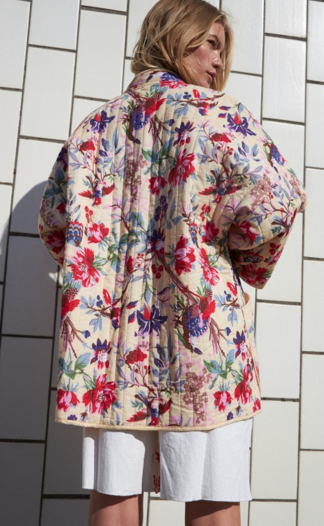Lollys Laundry Jakke - Lulu - Flower Print