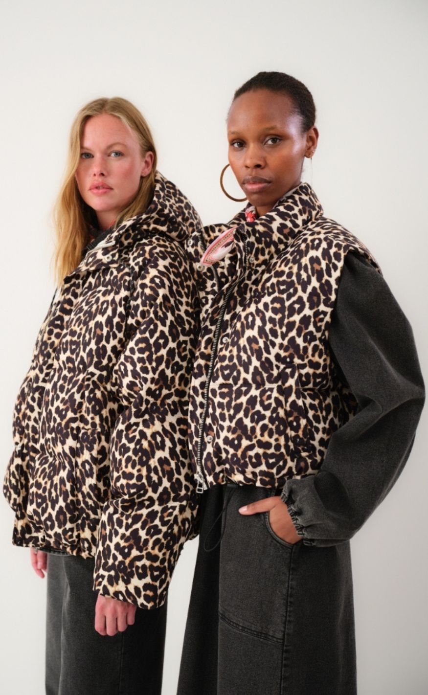Lollys Laundry Jakke - Shelby - Leopard Print