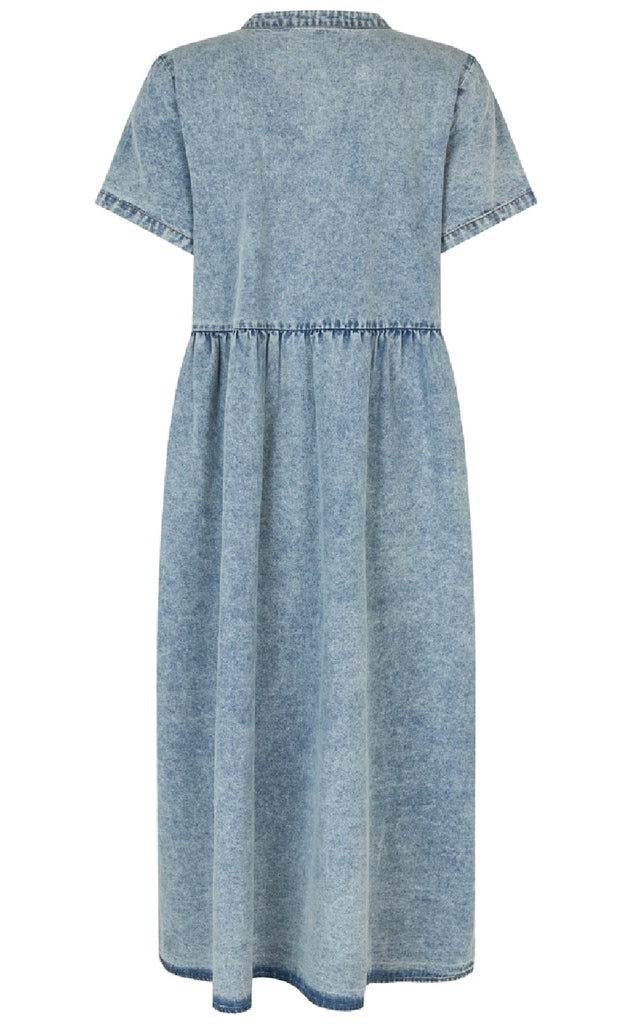 Lollys Laundry Kjole - Aliya - Washed Denim