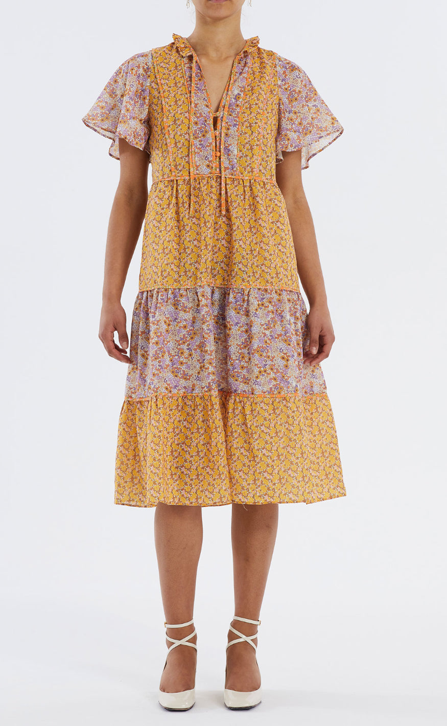 Lollys Laundry Kjole - Godwin - Multi