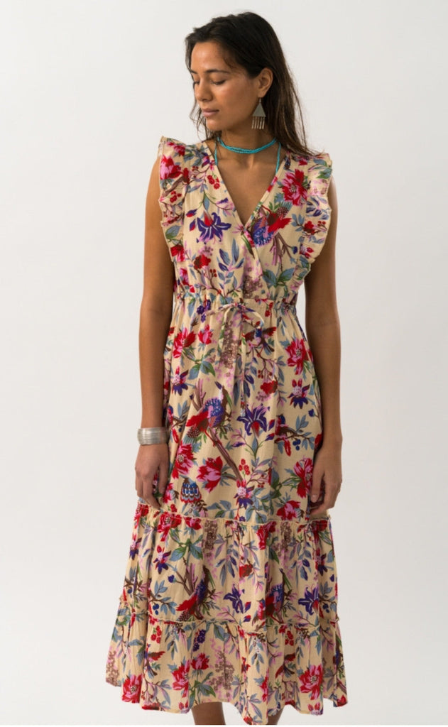 Lollys Laundry Kjole - Samo - Flower Print