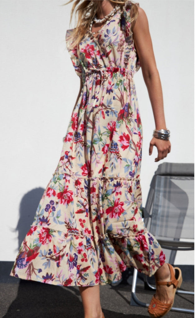 Lollys Laundry Kjole - Samo - Flower Print