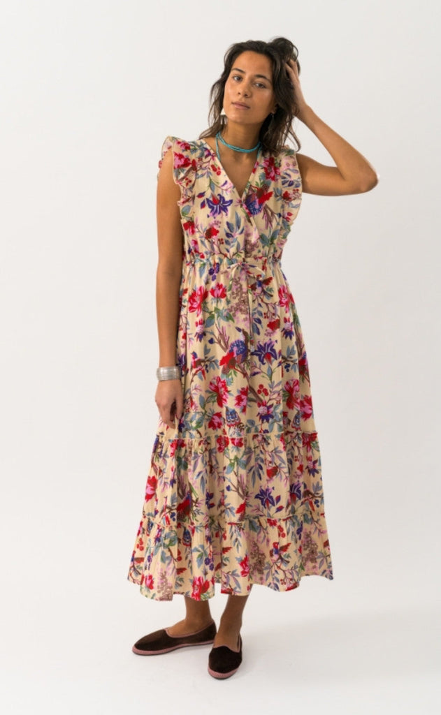 Lollys Laundry Kjole - Samo - Flower Print