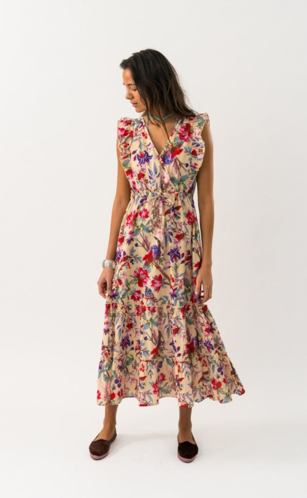 Lollys Laundry Kjole - Samo - Flower Print