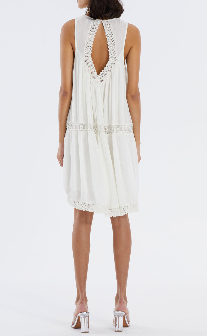 Lollys Laundry Kjole - Tully - Creme