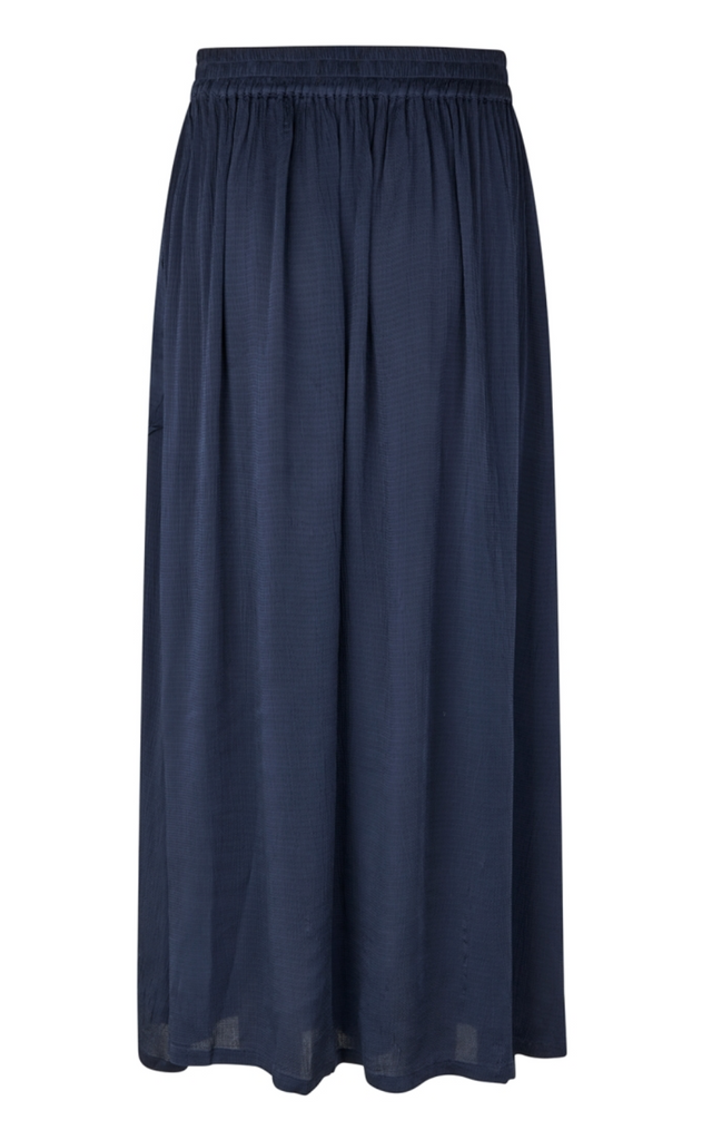 Lollys Laundry Skjørt - Akane Maxi - Dark Blue