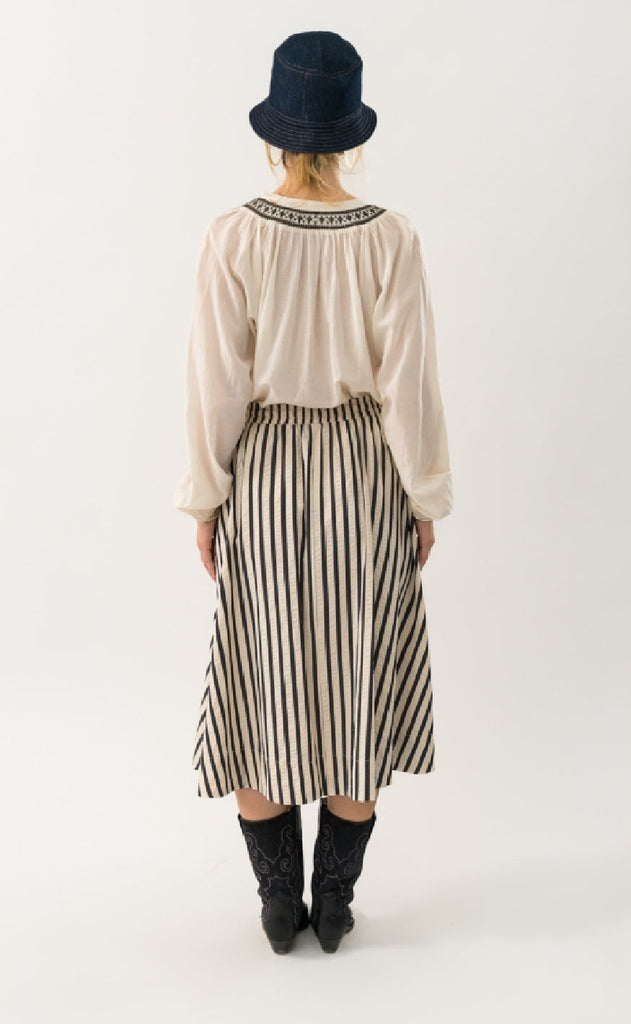 Lollys Laundry Skjørt - Bristol - Stripe