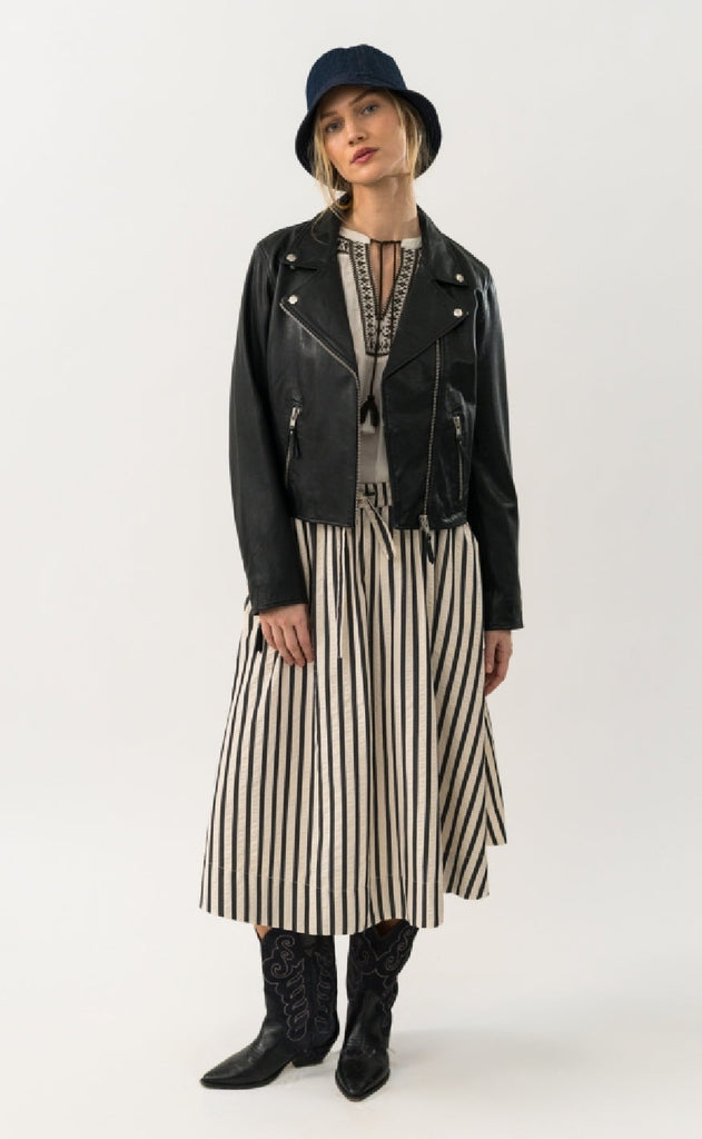 Lollys Laundry Skjørt - Bristol - Stripe