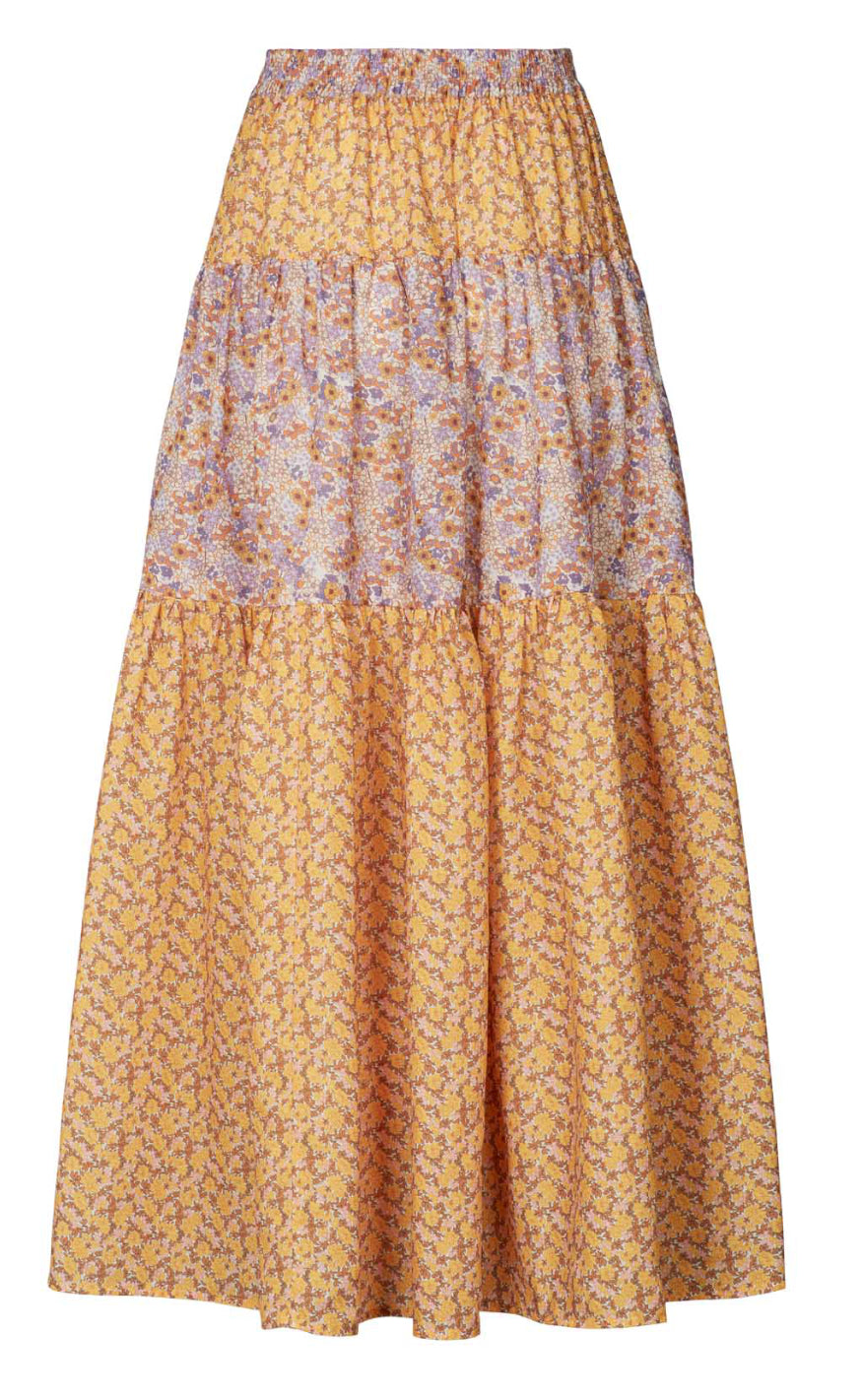 Lollys Laundry Skjørt  - Sunset - Multi